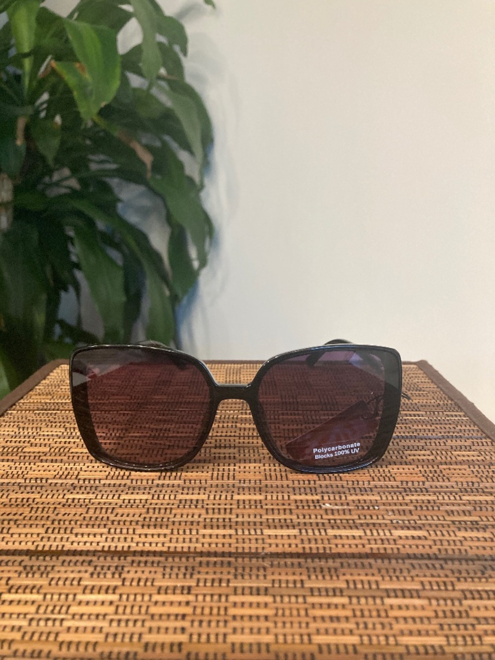 Polycarbonate Oversized Round Lens Sunglasses (MP55329AP)
